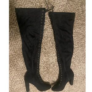 Thigh high boots